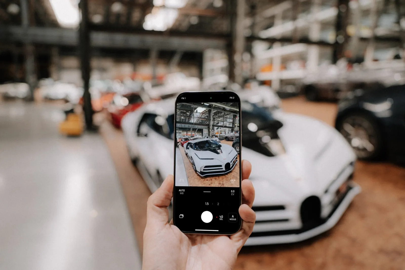 „Licht trifft Linie“: Smartphone Workshop mit dem Nationalen Automuseum