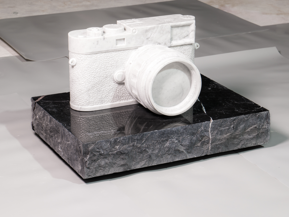Die Leica M11 aus Marmor